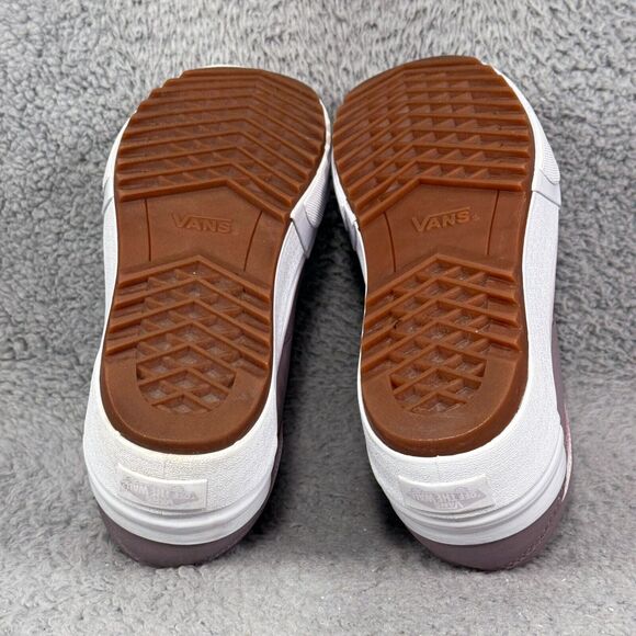 Vans Old Skool Stacked Womens Size 8 Platform Sneakers Shoes Purple Tumbled - Picture 8 of 9